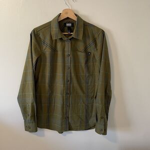 Duluth Trading Alaskan Hardgear Shirt Womens Sz S Normcore Gorpcore